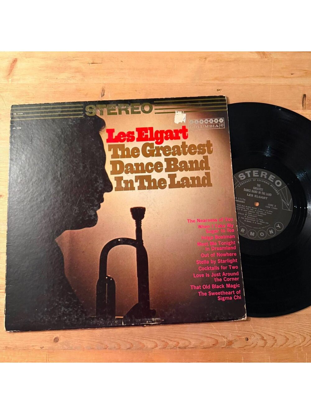Les Elgart - The Greatest Dance Band in the Land 33rpm VG+ VR21